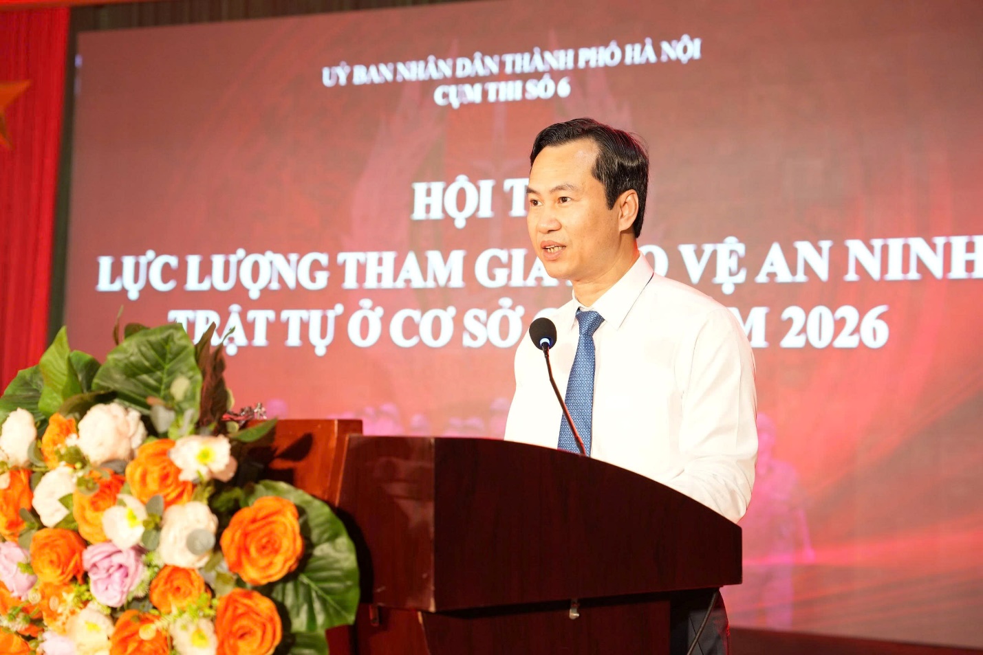 Sôi nổi hội thi lực lượng bảo vệ an ninh, trật tự ở cơ sở Cụm thi đua số 6- Ảnh 2.