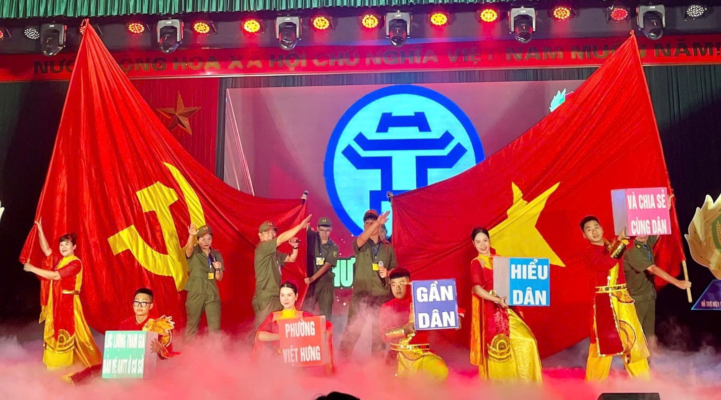 Sôi nổi hội thi lực lượng bảo vệ an ninh, trật tự ở cơ sở Cụm thi đua số 6- Ảnh 3.