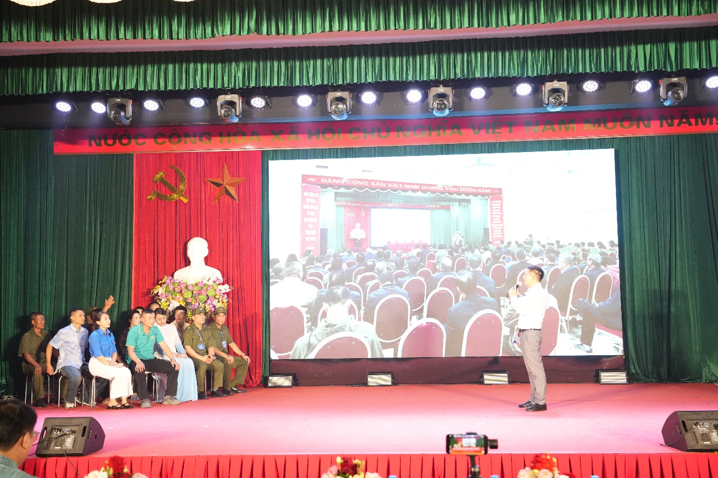 Sôi nổi hội thi lực lượng bảo vệ an ninh, trật tự ở cơ sở Cụm thi đua số 6- Ảnh 6.