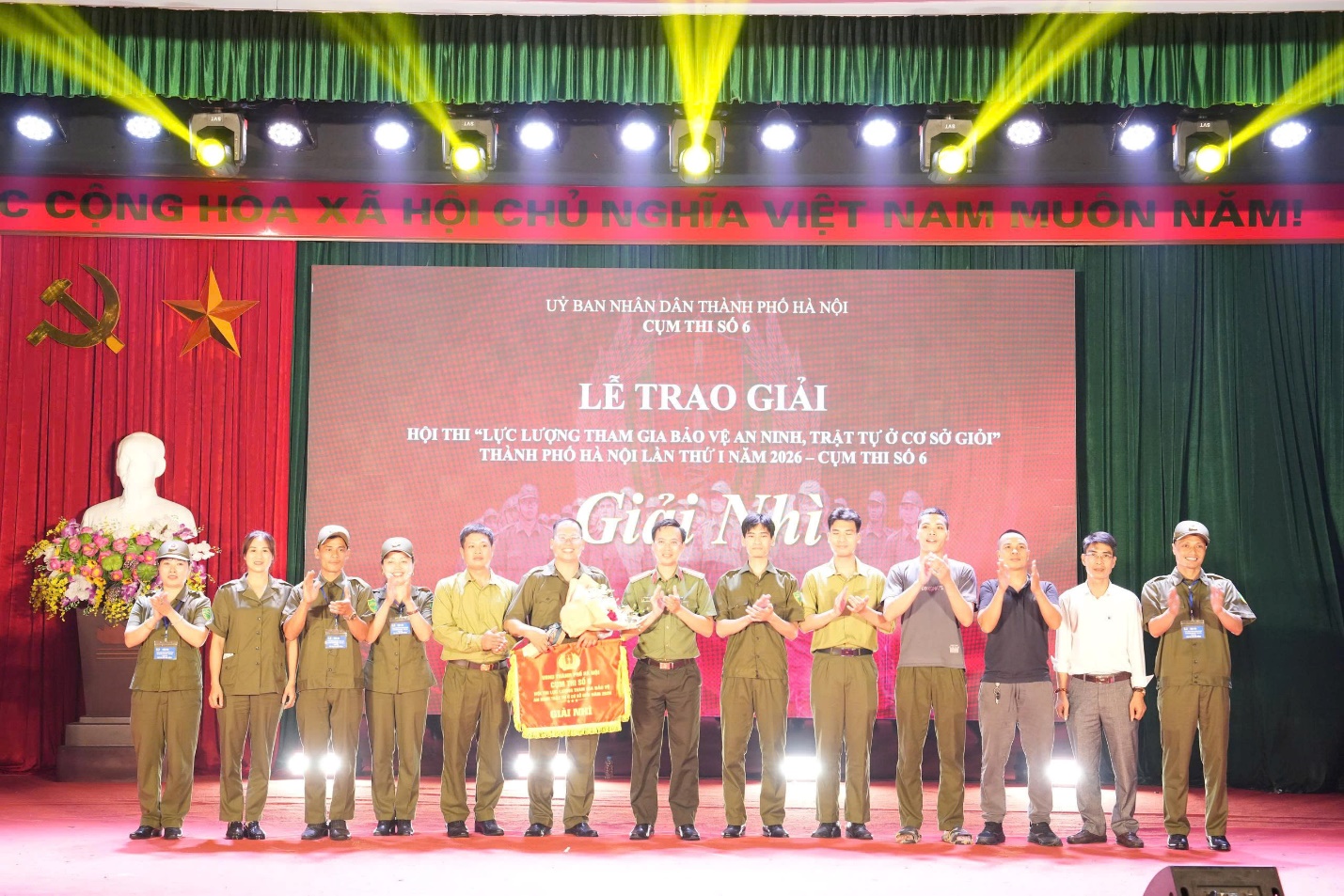 Sôi nổi hội thi lực lượng bảo vệ an ninh, trật tự ở cơ sở Cụm thi đua số 6- Ảnh 8.