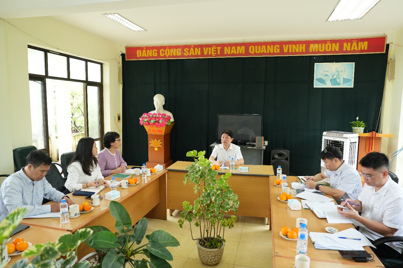 Lãnh đạo xã Thuận An kiểm tra hiện trạng Khu Công nghiệp trên địa bàn xã- Ảnh 1.