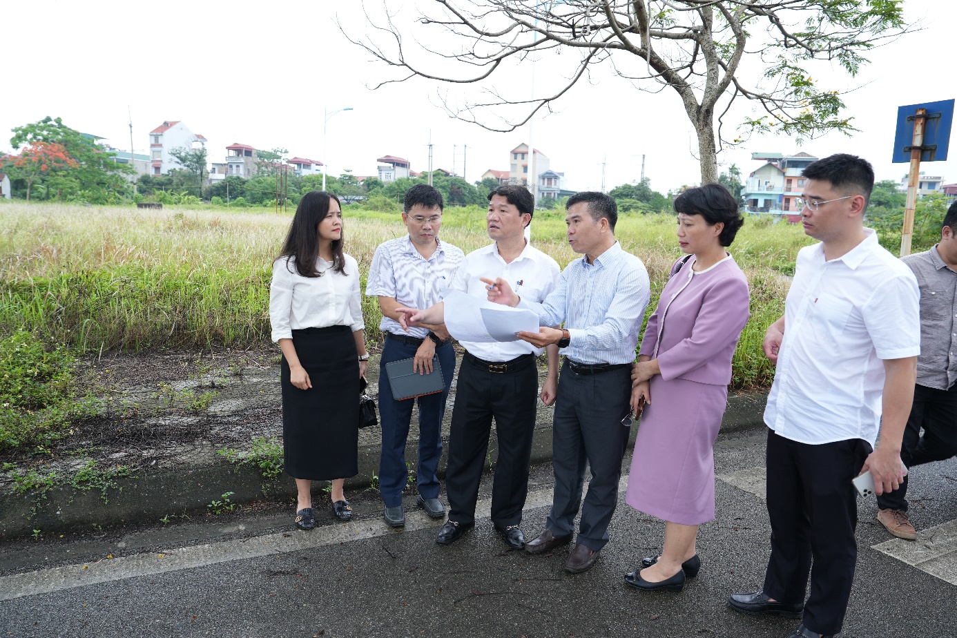 Lãnh đạo xã Thuận An kiểm tra hiện trạng Khu Công nghiệp trên địa bàn xã- Ảnh 9.