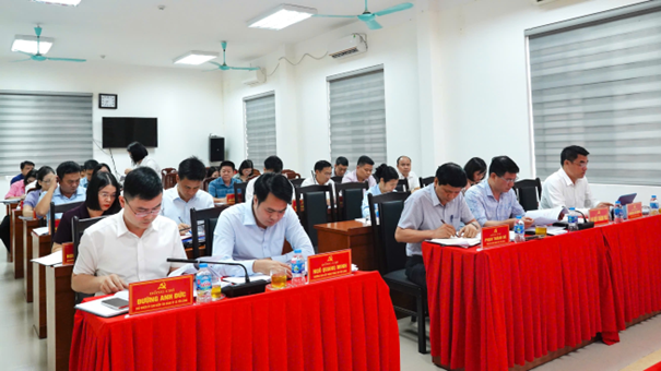 Hội nghị lần thứ Tám Ban Chấp hành Đảng bộ xã Yên Lãng khóa I- Ảnh 1.