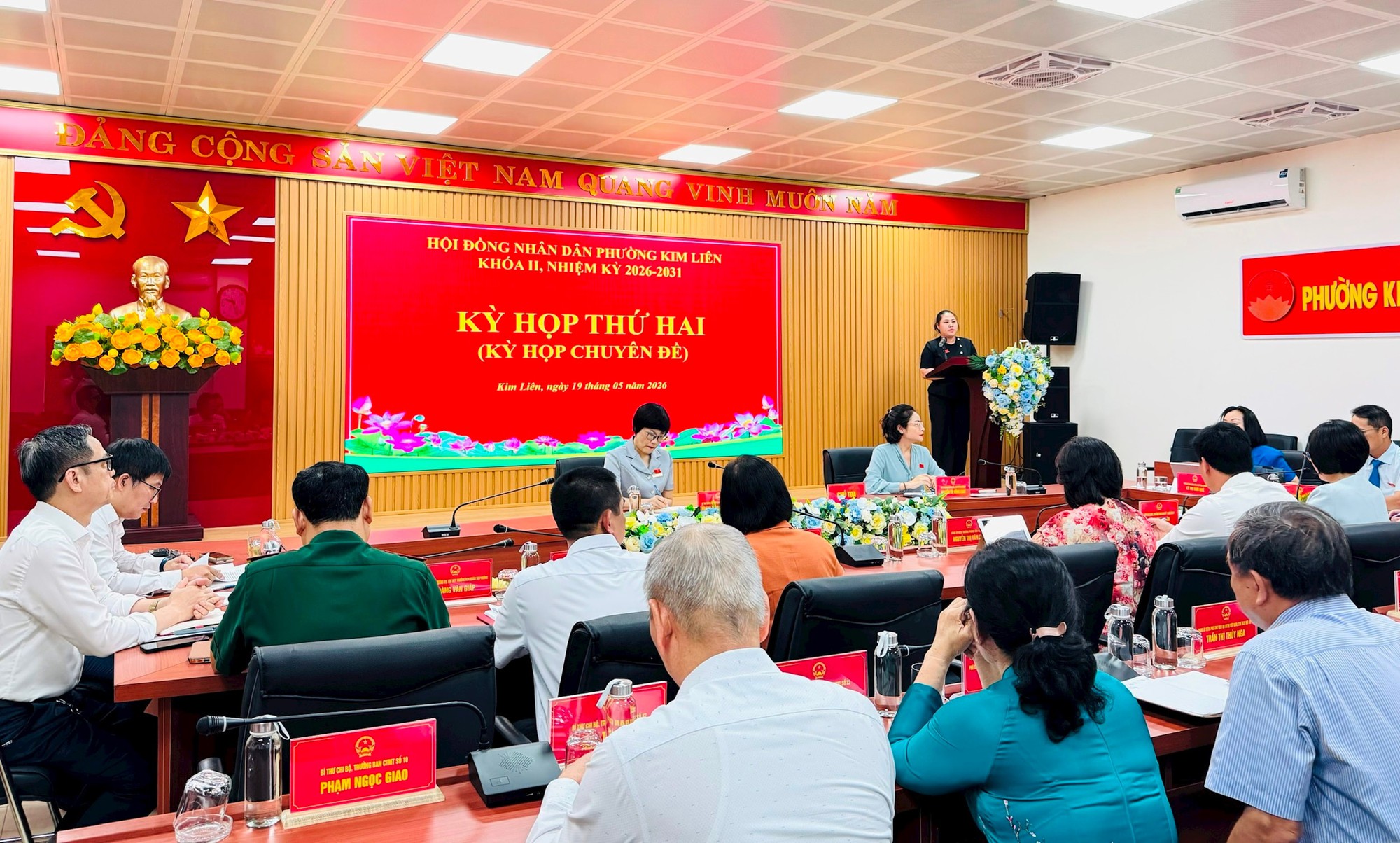 HĐND phường Kim Liên xem xét điều chỉnh kế hoạch đầu tư công năm 2026- Ảnh 2.