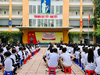 TUYÊN TRUYỀN PHÁP LUẬT VỀ BÌNH ĐẲNG GIỚI VÀ PHÒNG CHỐNG BẠO LỰC HỌC ĐƯỜNG TẠI TRƯỜNG THCS THỊNH LIỆT- Ảnh 2.