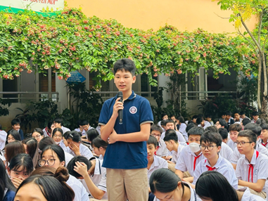TUYÊN TRUYỀN PHÁP LUẬT VỀ BÌNH ĐẲNG GIỚI VÀ PHÒNG CHỐNG BẠO LỰC HỌC ĐƯỜNG TẠI TRƯỜNG THCS THỊNH LIỆT- Ảnh 4.