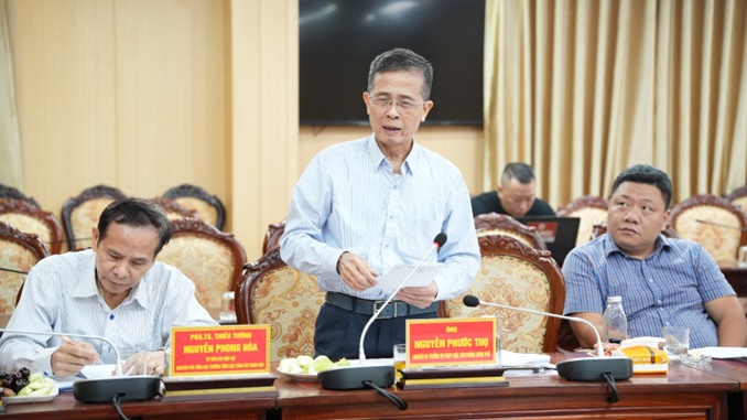Hoài Đức làm việc với Đoàn khảo sát Hiệp hội Khoa học Hành chính Việt Nam- Ảnh 9.