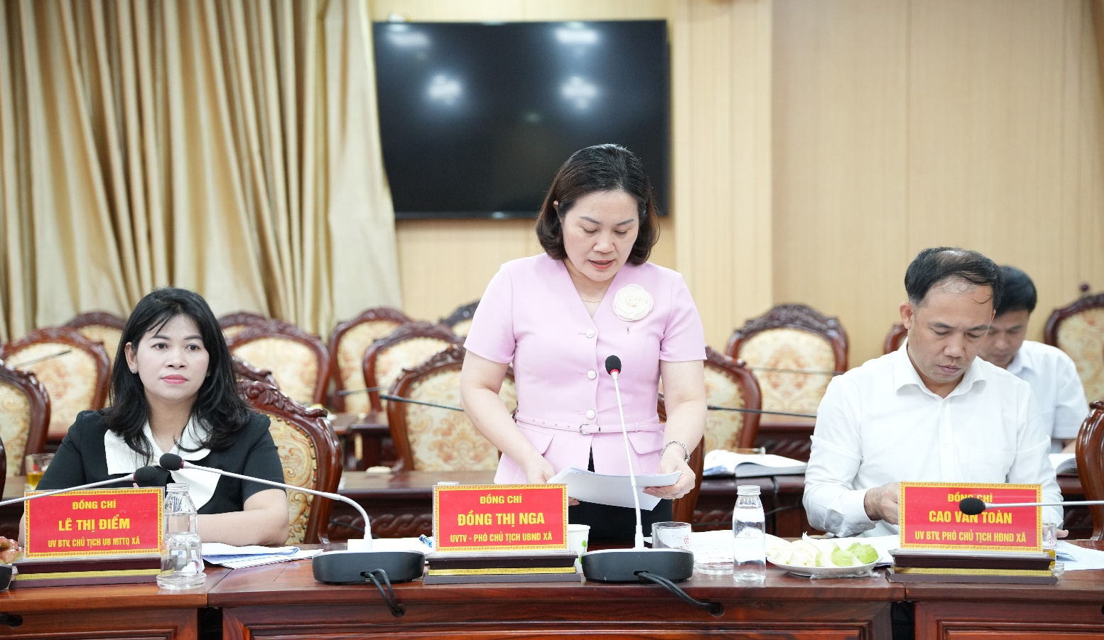 Hoài Đức làm việc với Đoàn khảo sát Hiệp hội Khoa học Hành chính Việt Nam- Ảnh 2.
