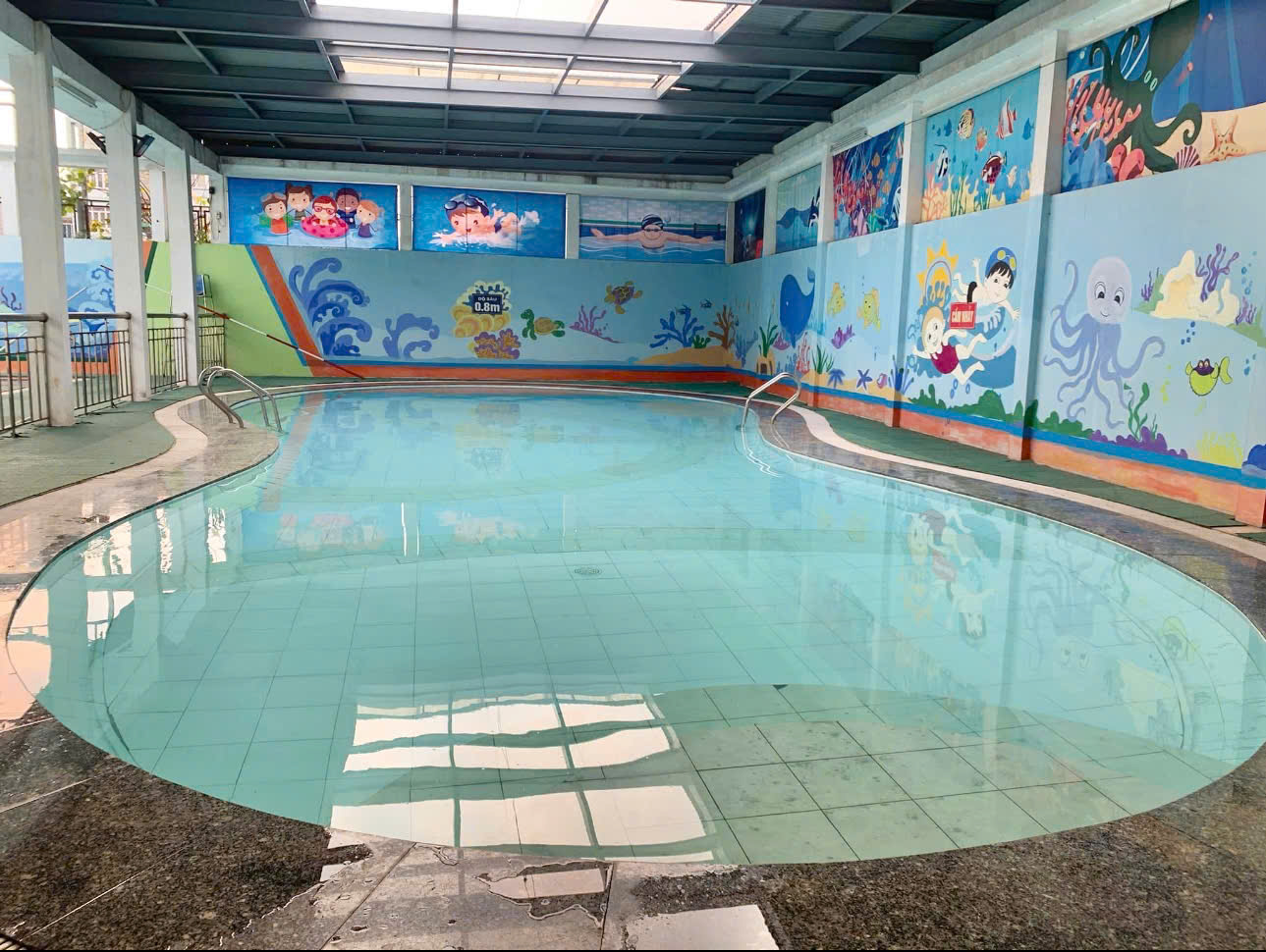 SÔI NỔI CÁC HOẠT ĐỘNG TẠI BỂ BƠI TRUNG TÂM DỊCH VỤ TỔNG HỢP XÃ HOÀI ĐỨC, GÓP PHẦN PHÒNG CHỐNG ĐUỐI NƯỚC CHO TRẺ EM- Ảnh 5.
