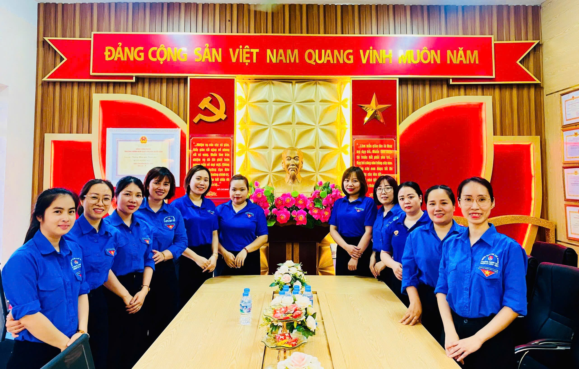 CHI ĐOÀN TRƯỜNG MẦM NON THỊNH LIỆT TỔ CHỨC SINH HOẠT CHI ĐOÀN THÁNG 5/2026 VỚI NHIỀU HOẠT ĐỘNG Ý NGHĨA HƯỚNG VỀ BÁC HỒ KÍNH YÊU- Ảnh 3.