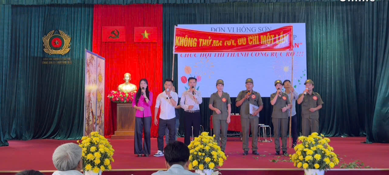 Xã Hồng Sơn giành giải Ba tại Hội thi lực lượng tham gia bảo vệ an ninh, trật tự ở cơ sở giỏi- Ảnh 4.