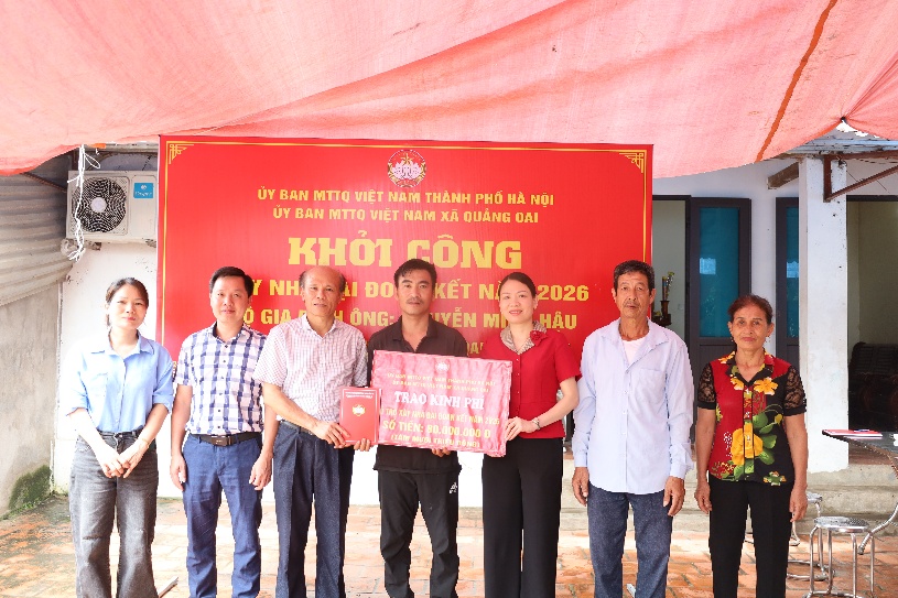 Khởi công những mái ấm nghĩa tình cho hộ khó khăn ở Quảng Oai- Ảnh 3.