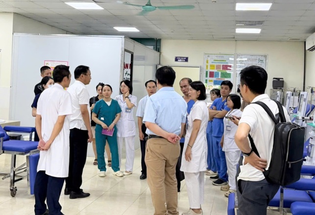 Sở Y tế Hà Nội thẩm định triển khai Đơn nguyên Thận nhân tạo tại Bệnh viện đa khoa Hoài Đức- Ảnh 3.