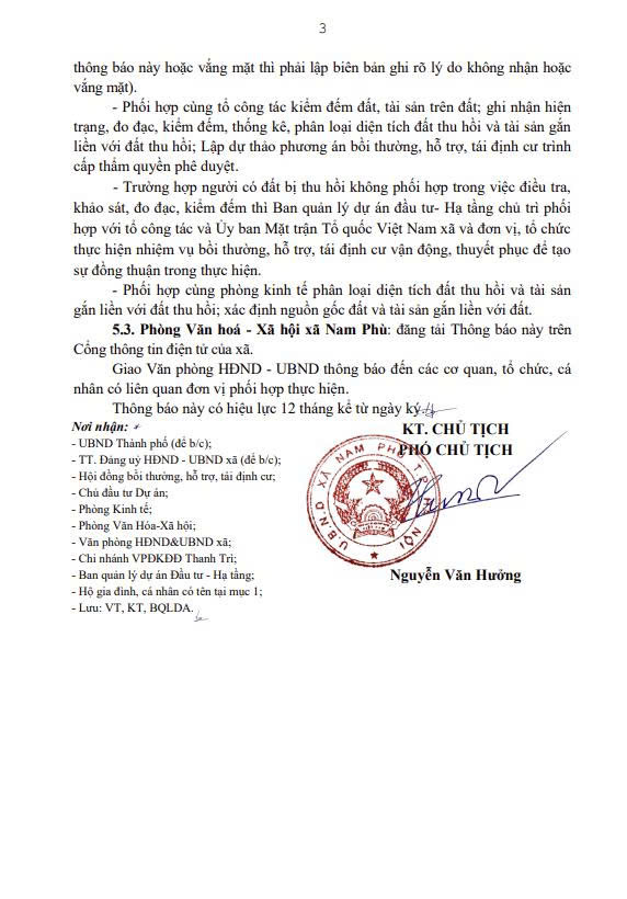 Thông báo số 315/TB-UBND ngày 19/5/2026 của UBND xã Nam Phù- Ảnh 3.