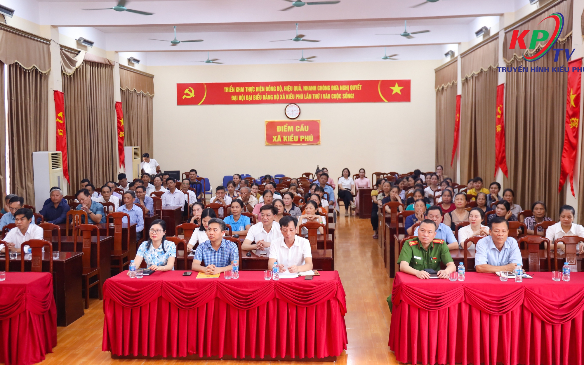 UBND xã Kiều Phú triển khai kế hoạch khám sức khỏe định kỳ cho người cao tuổi, người có công và tổng kết Chiến dịch làm sạch dữ liệu sức khỏe điện tử