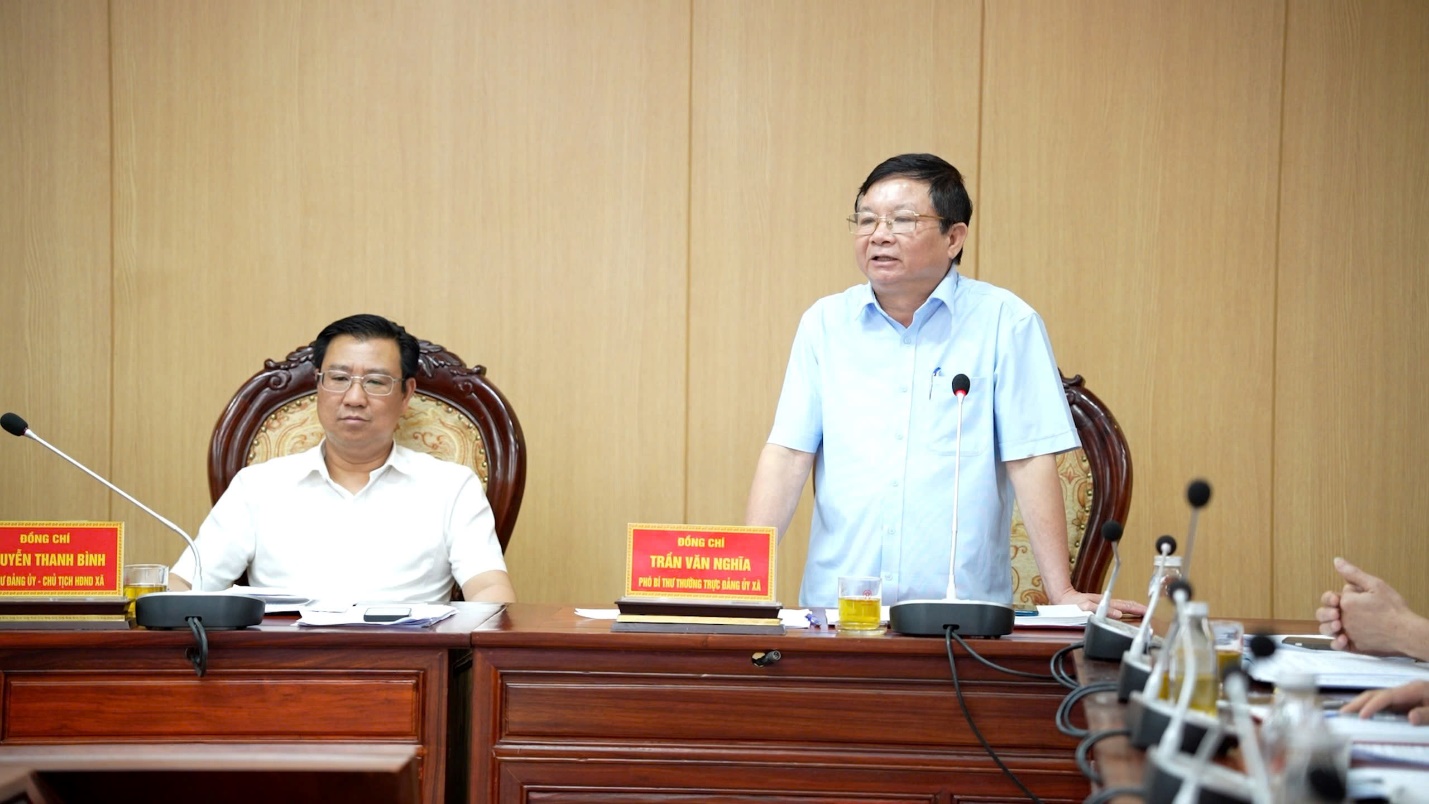 Hội nghị lần thứ 10 Ban chấp hành Đảng bộ xã Hoài Đức khóa I, nhiệm kỳ 2025 - 2030- Ảnh 3.