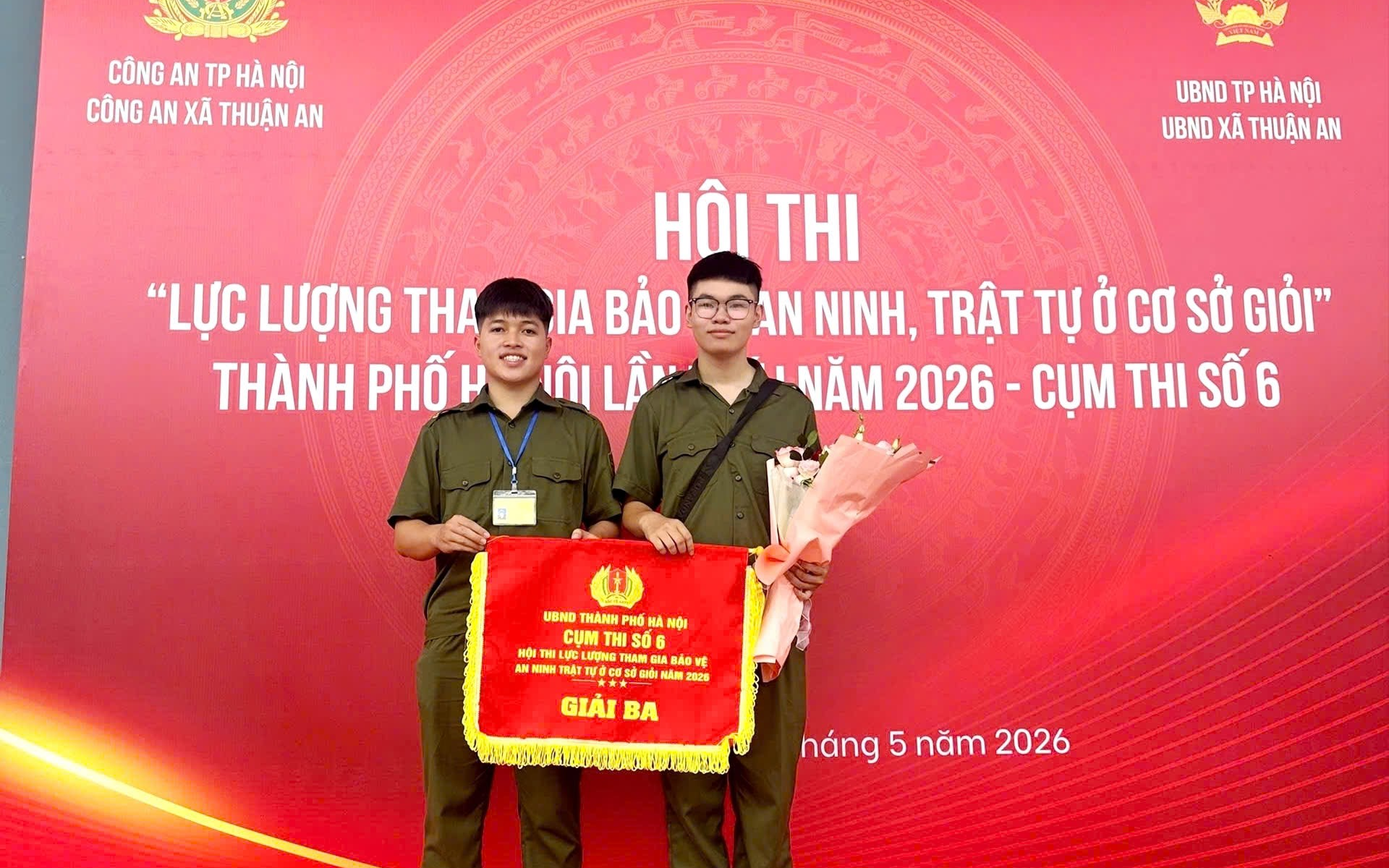 Chúc mừng phường Việt Hưng đạt giải ba tại Hội thi “Lực lượng tham gia bảo vệ an ninh, trật tự cơ sở giỏi” thành phố Hà Nội lần thứ I năm 2026 - Cụm thi đua số 6