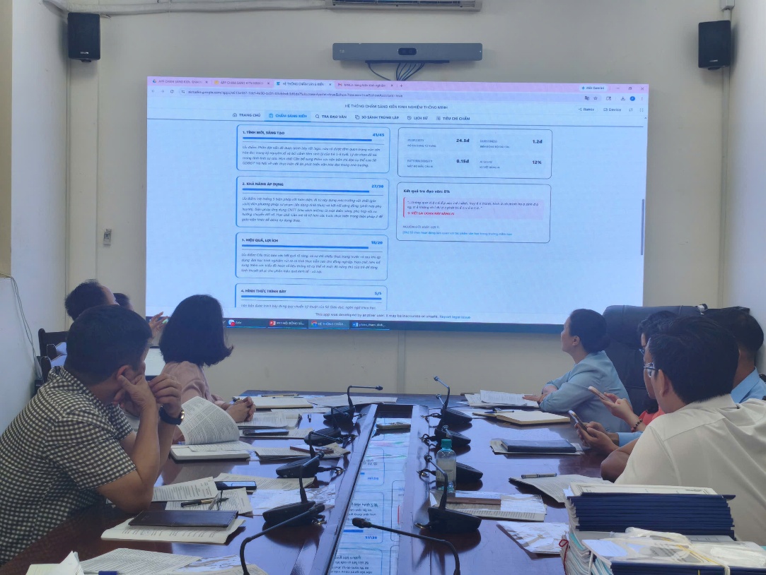 PHƯỜNG ĐỊNH CÔNG: ĐÁNH GIÁ, CHẤM ĐIỂM SÁNG KIẾN KINH NGHIỆM KHỐI GIÁO DỤC NĂM 2026- Ảnh 2.