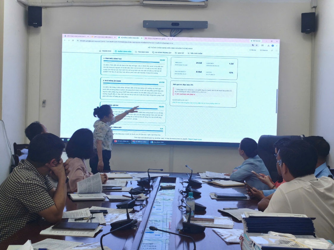 PHƯỜNG ĐỊNH CÔNG: ĐÁNH GIÁ, CHẤM ĐIỂM SÁNG KIẾN KINH NGHIỆM KHỐI GIÁO DỤC NĂM 2026- Ảnh 3.