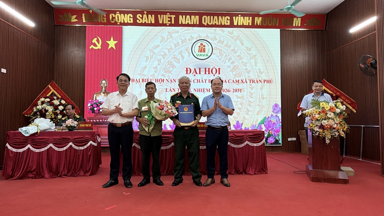 ĐẠI HỘI ĐẠI BIỂU HỘI NẠN NHÂN CHẤT ĐỘC DA CAM/DIOXIN XÃ TRẦN PHÚ LẦN THỨ I, NHIỆM KỲ 2026–2031- Ảnh 2.