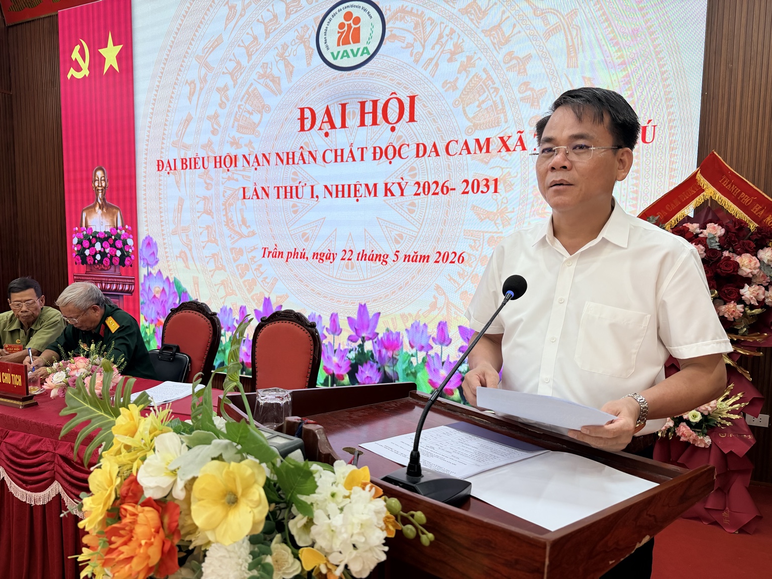 ĐẠI HỘI ĐẠI BIỂU HỘI NẠN NHÂN CHẤT ĐỘC DA CAM/DIOXIN XÃ TRẦN PHÚ LẦN THỨ I, NHIỆM KỲ 2026–2031- Ảnh 5.