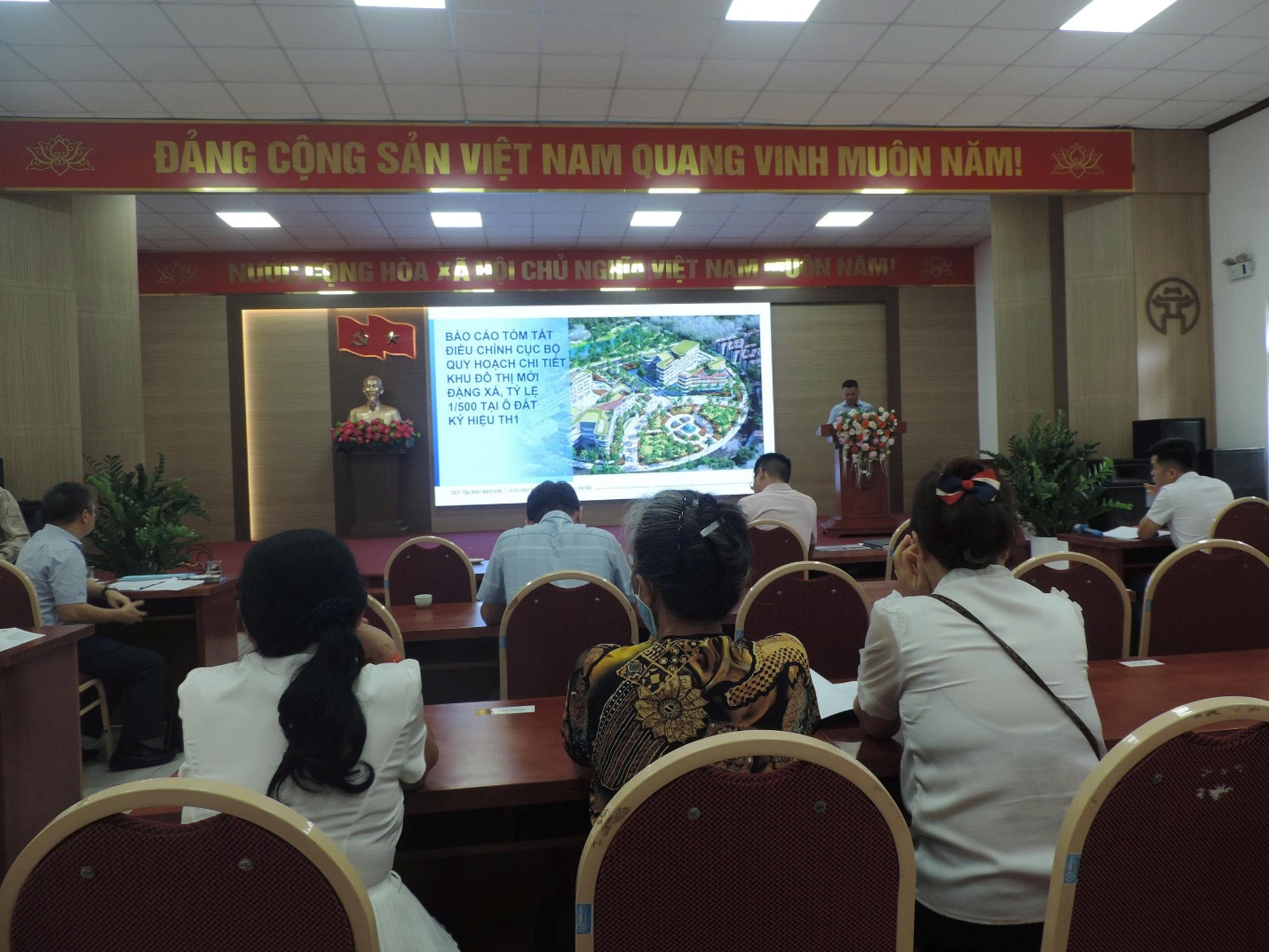 Lấy ý kiến người dân về phương án Điều chỉnh cục bộ Quy hoạch chi tiết Khu đô thị mới Đặng Xá (tỷ lệ 1/500) tại ô đất ký hiệu TH1- Ảnh 1.