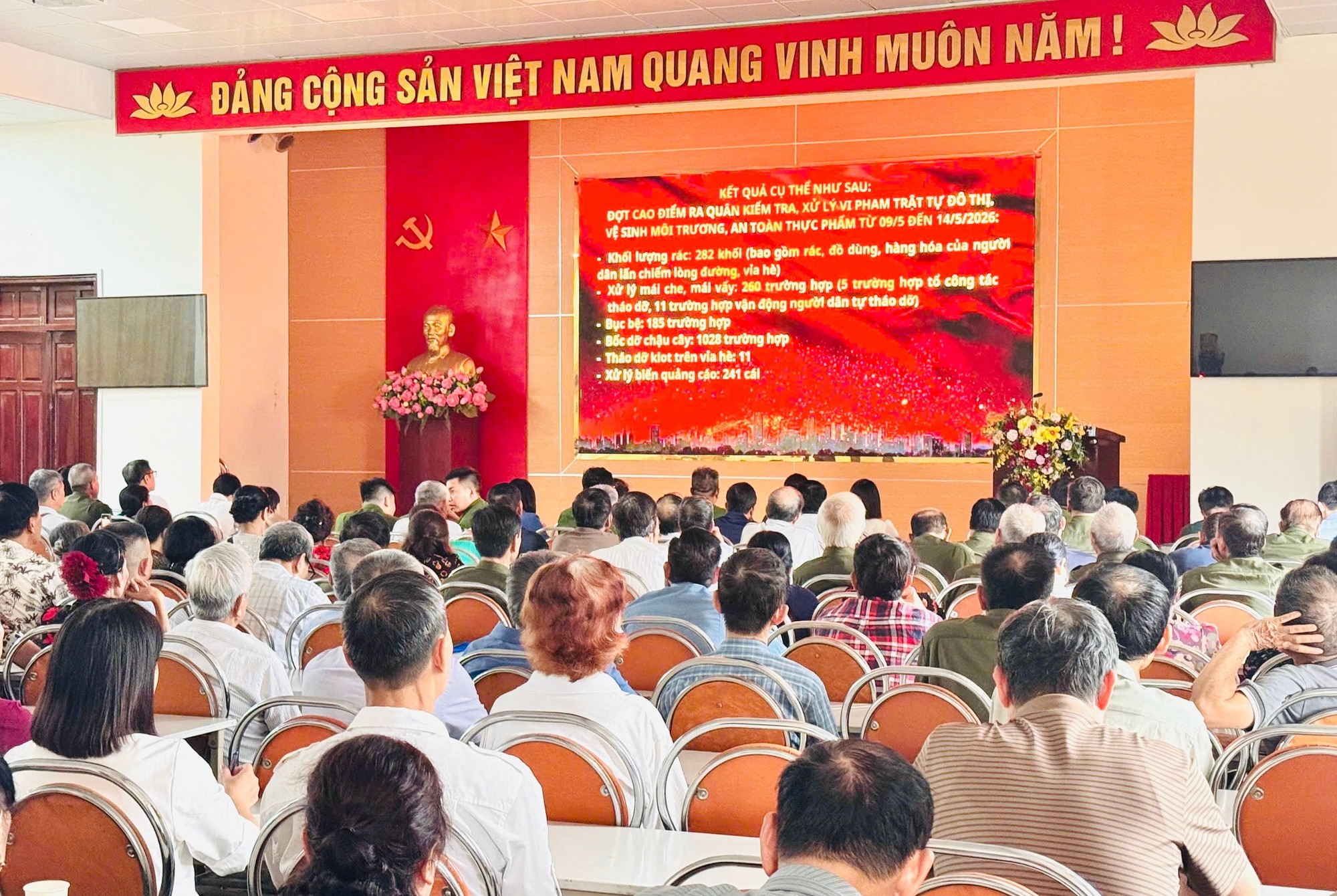 Phường Kim Liên tăng cường giải pháp về bảo đảm trật tự đô thị- Ảnh 3.