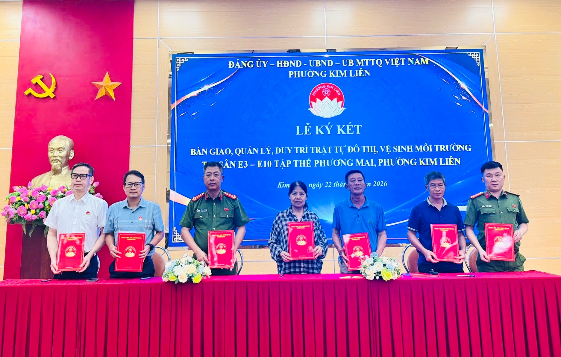 Phường Kim Liên tăng cường giải pháp về bảo đảm trật tự đô thị- Ảnh 2.