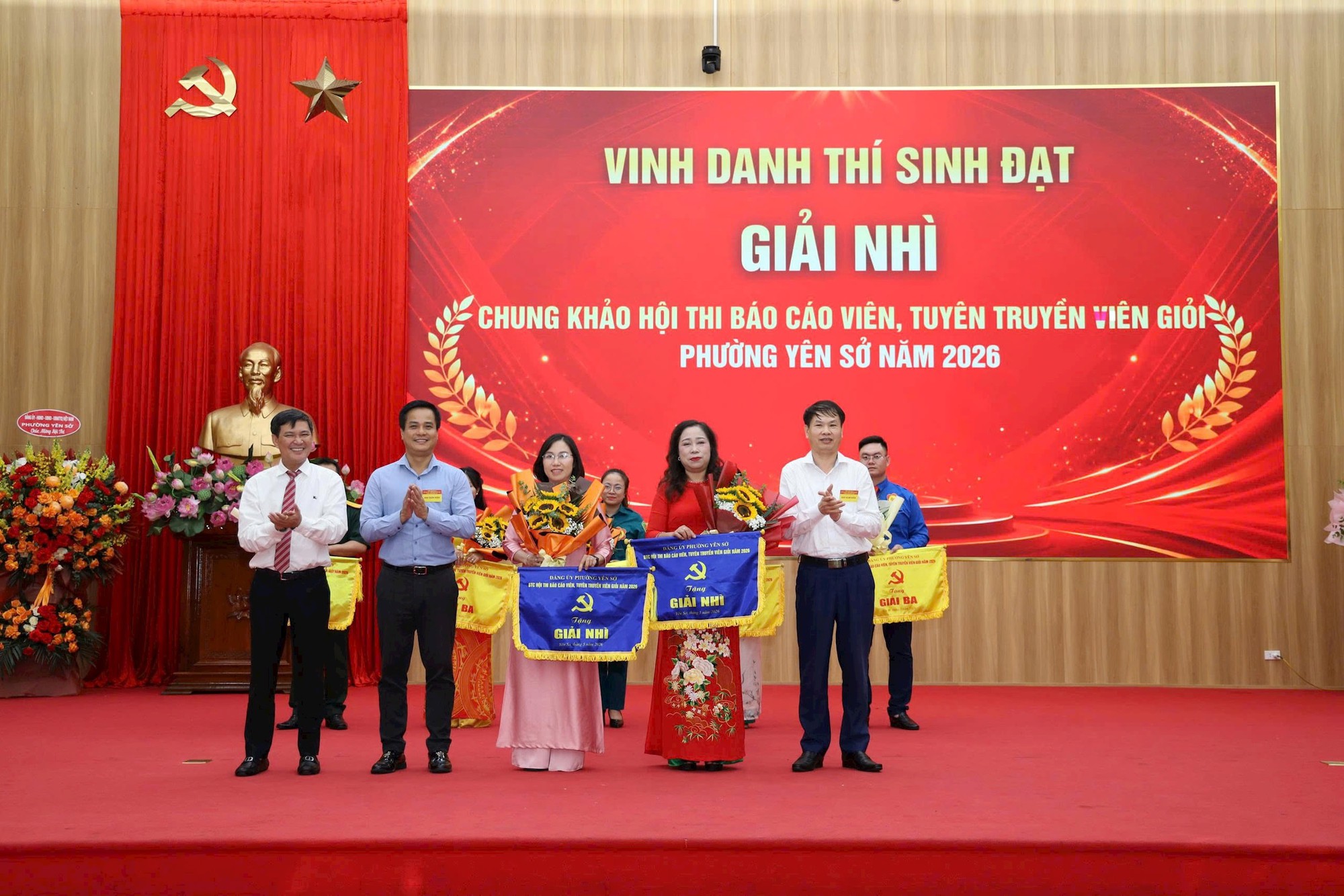  Đảng ủy phường Yên Sở tổ chức Chung khảo Hội thi Báo cáo viên, tuyên truyền viên giỏi năm 2026- Ảnh 5.