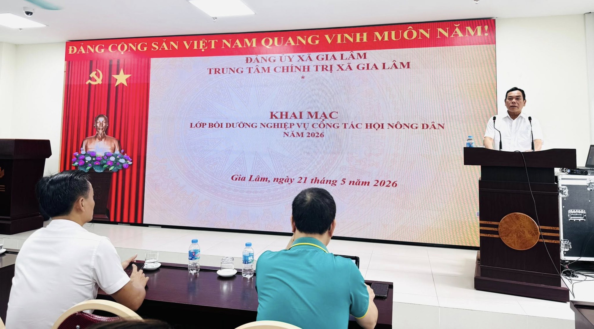 HỘI NÔNG DÂN XÃ GIA LÂM TỔ CHỨC LỚP BỒI DƯỠNG NGHIỆP VỤ CÔNG TÁC HỘI VÀ PHONG TRÀO NÔNG DÂN NĂM 2026- Ảnh 1.