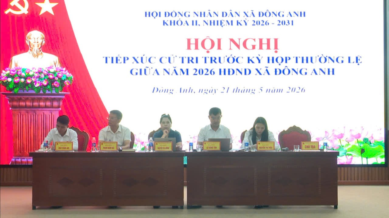 Đại biểu HĐND xã Đông Anh khoá II, nhiệm kỳ 2026-2031 tiếp xúc cử tri trước kỳ họp thường lệ giữa năm 2026- Ảnh 2.