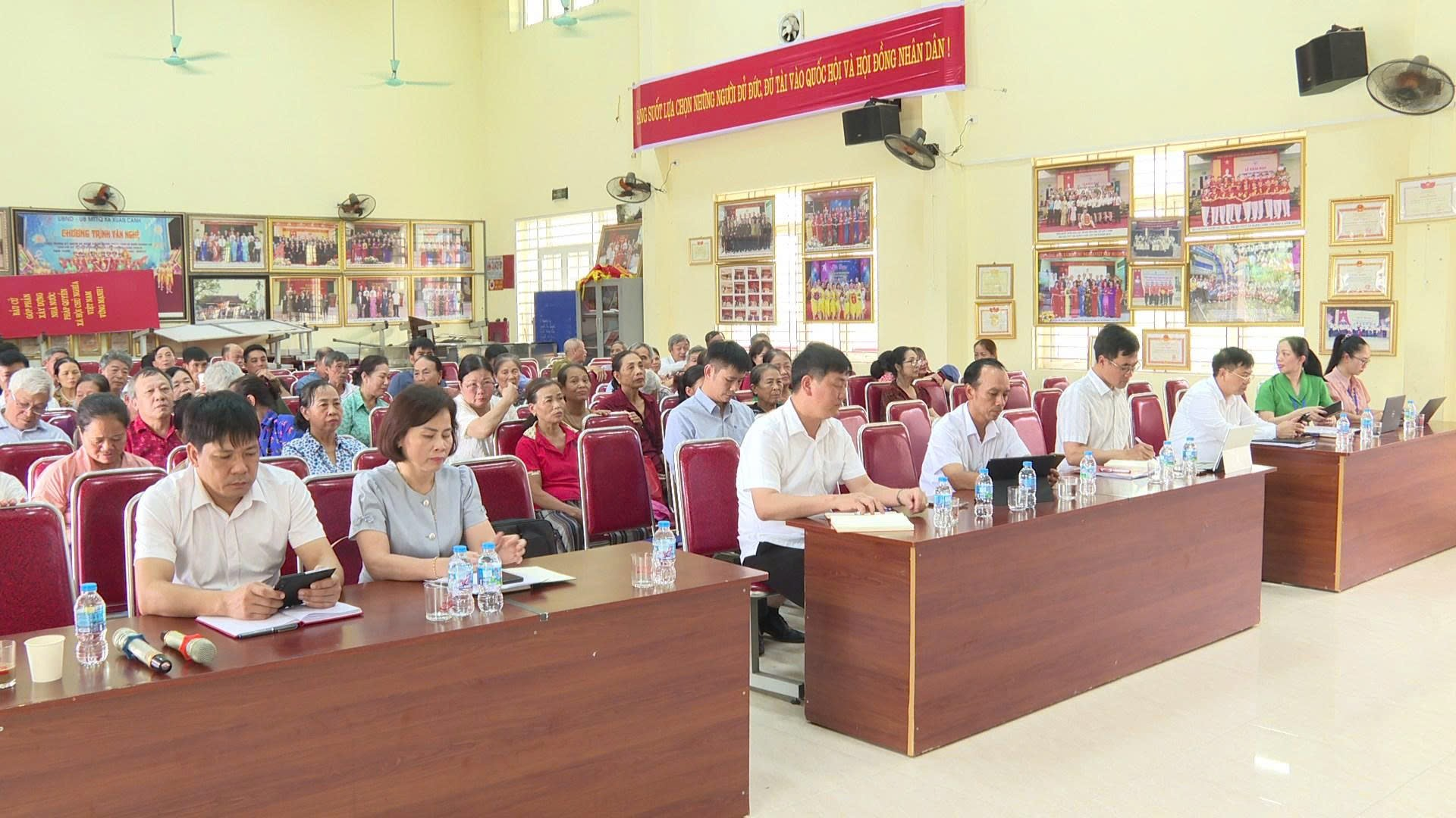 Tổ đại biểu HĐND số 01 và 04 xã Đông Anh khoá II, nhiệm kỳ 2026-2031 tiếp xúc cử tri trước kỳ họp thường lệ giữa năm 2026- Ảnh 3.