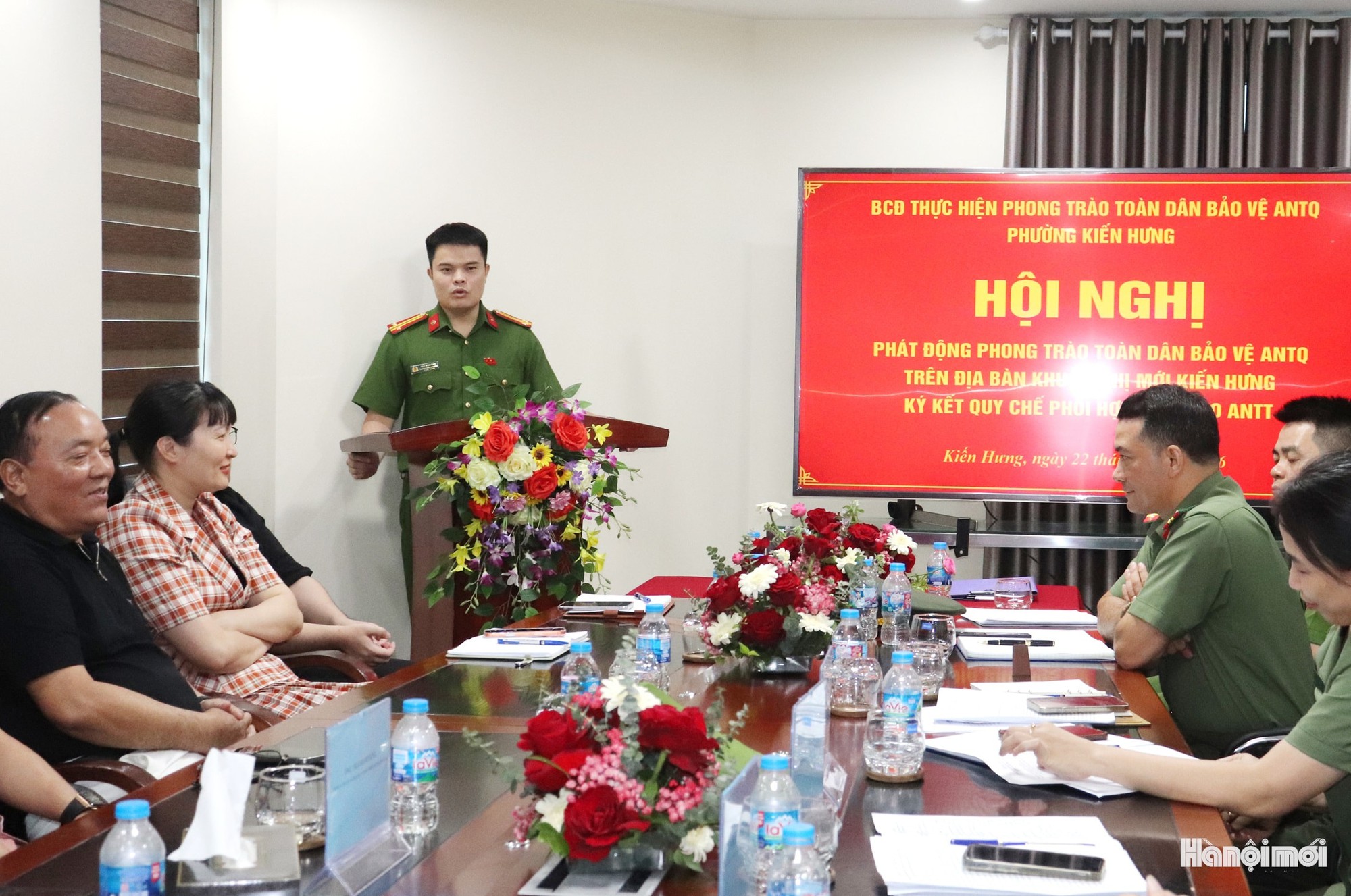 Công an phường Kiến Hưng phát động phong trào toàn dân bảo vệ an ninh Tổ quốc- Ảnh 5.