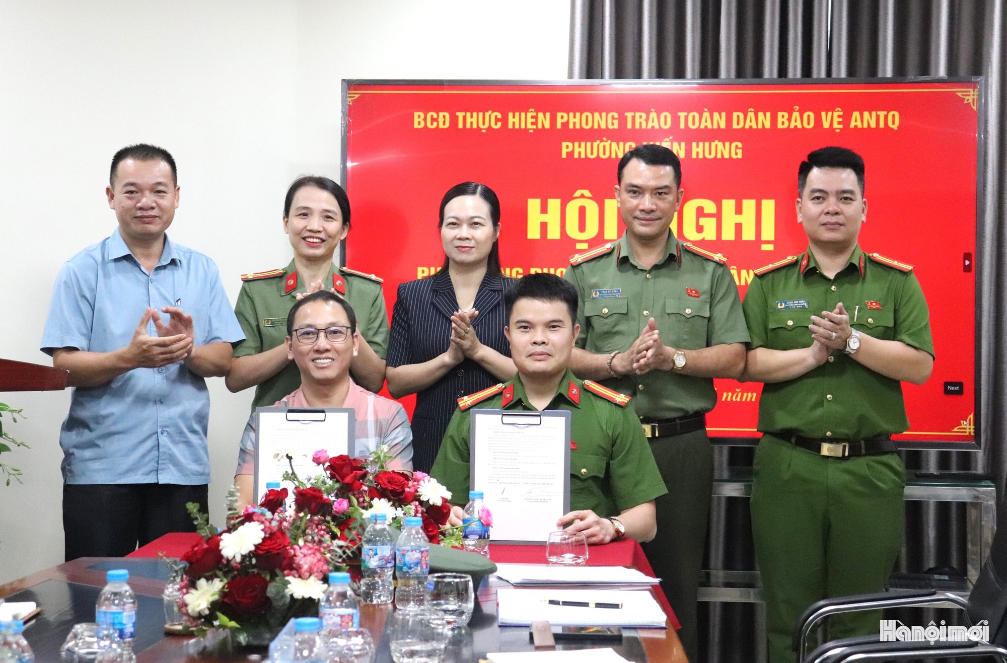 Công an phường Kiến Hưng phát động phong trào toàn dân bảo vệ an ninh Tổ quốc- Ảnh 1.