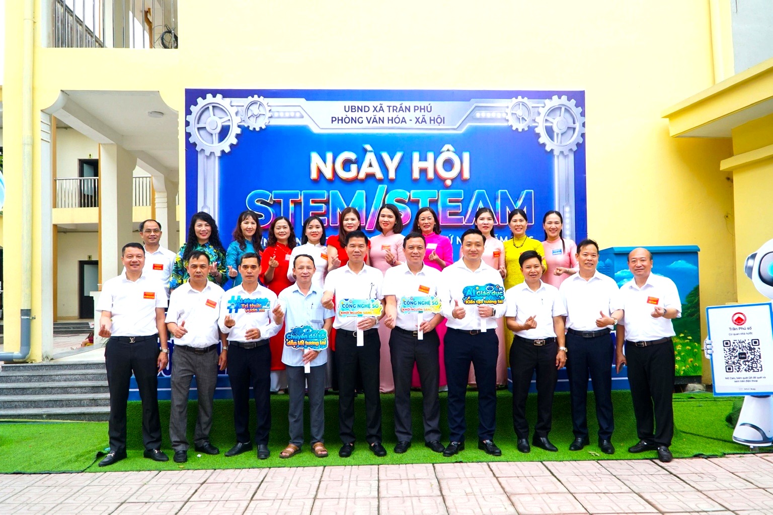XÃ TRẦN PHÚ TỔ CHỨC NGÀY HỘI STEM/STEAM VÀ ỨNG DỤNG AI TRONG DẠY HỌC LẦN THỨ I NĂM 2026- Ảnh 3.
