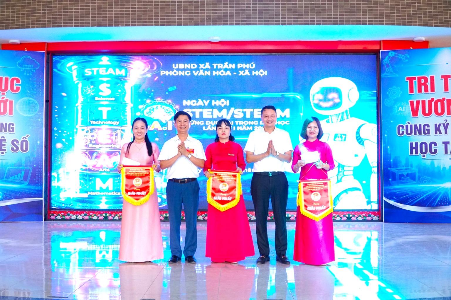 XÃ TRẦN PHÚ TỔ CHỨC NGÀY HỘI STEM/STEAM VÀ ỨNG DỤNG AI TRONG DẠY HỌC LẦN THỨ I NĂM 2026- Ảnh 6.