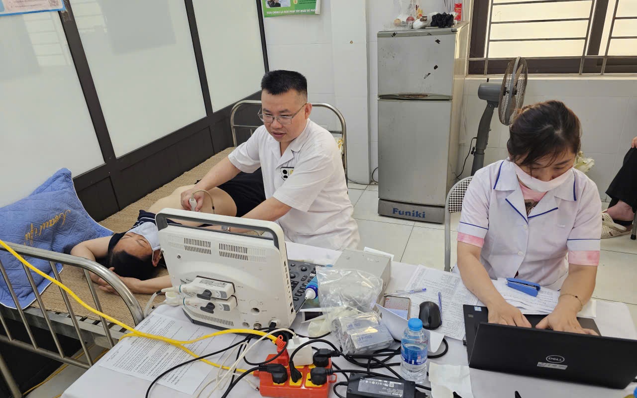 Thượng Phúc tổ chức khám sức khỏe, tầm soát ung thư cho phụ nữ trên địa bàn xã