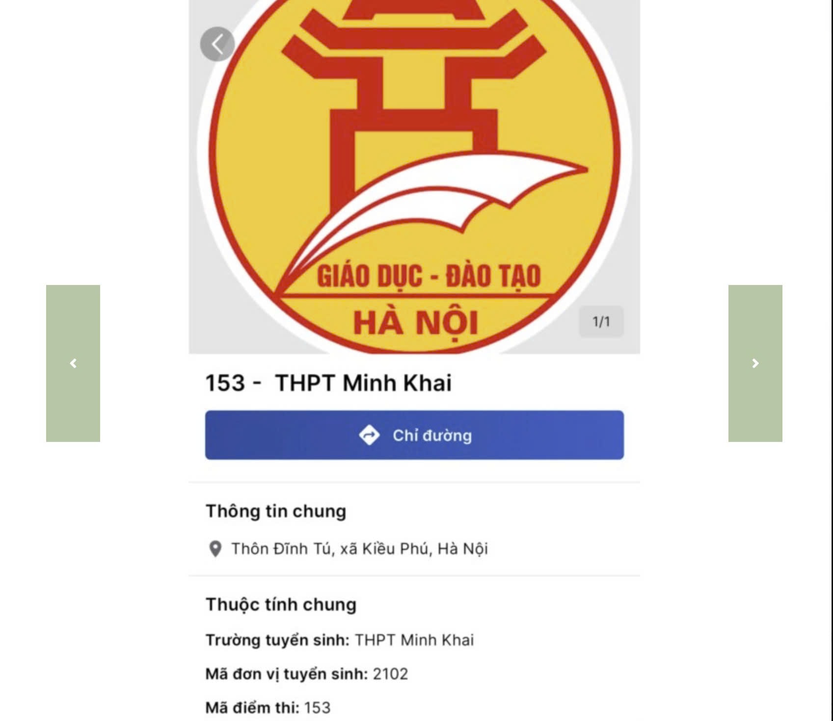 Học sinh có thể tra cứu lộ trình tới điểm thi lớp 10 trên iHanoi- Ảnh 1.