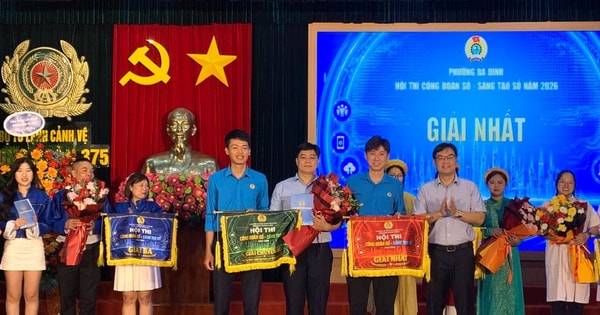 Phường Ba Đình tổ chức hội thi sáng tạo số trong công đoàn cơ sở