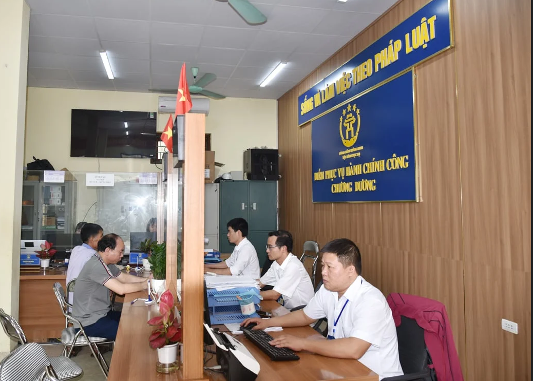 Xã Chương Dương, Hà Nội: Xây dựng chính quyền thân thiện từ cải cách hành chính- Ảnh 1.