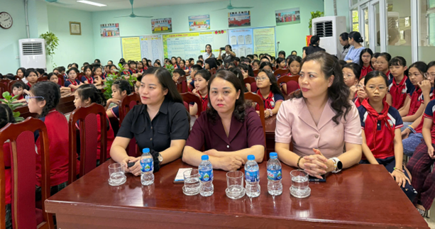 Phường Thanh Xuân tổ chức truyền thông dinh dưỡng 
và phát triển thể lực, tầm vóc cho học sinh Tiểu học năm 2026- Ảnh 2.