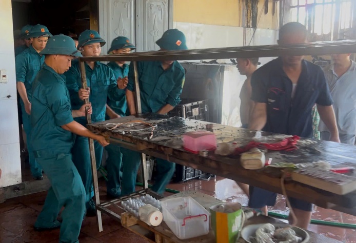 Cháy nhà tại thôn Cây Đề, xã Thuận An- Ảnh 2.