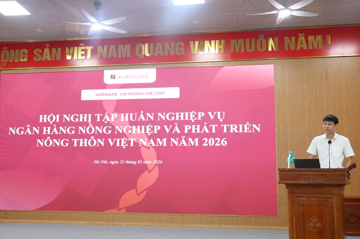 Hội LHPN thành phố Hà Nội tập huấn nghiệp vụ ủy thác Ngân hàng Chính sách xã hội và Ngân hàng Nông nghiệp và Phát triển nông thôn năm 2026 đối với các đơn vị trong Cụm thi đua số 06- Ảnh 4.