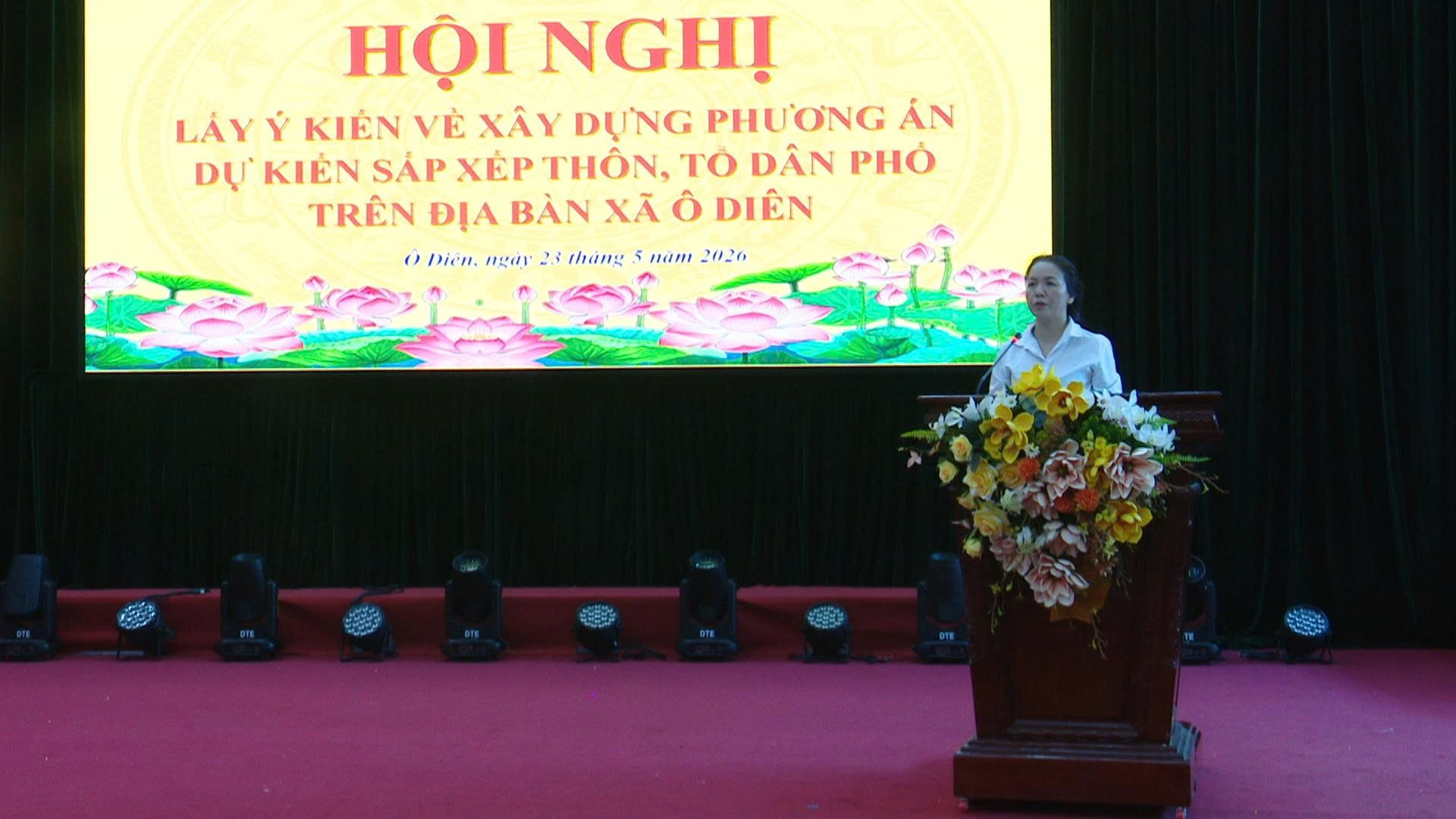 Hội nghị lấy ý kiến nhân dân về phương án dự kiến sắp xếp thôn, cụm dân cư, tổ dân phố trên địa bàn xã- Ảnh 2.