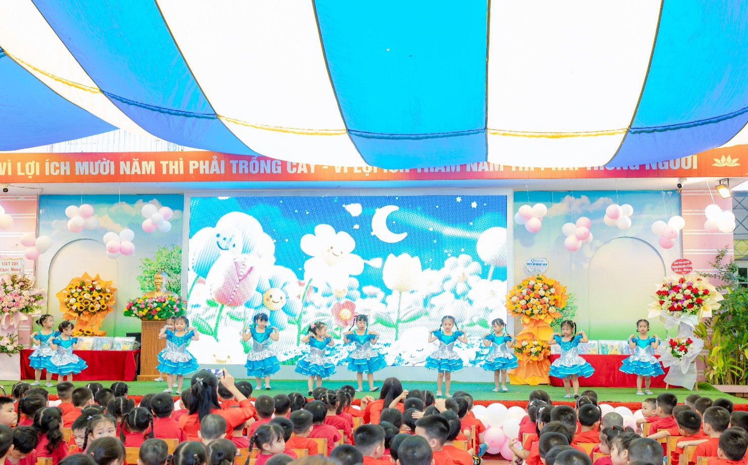 Trường mầm non A Tứ Hiệp tổ chức lễ tổng kết năm học 2025 – 2026 và chia tay học sinh 5 tuổi- Ảnh 4.