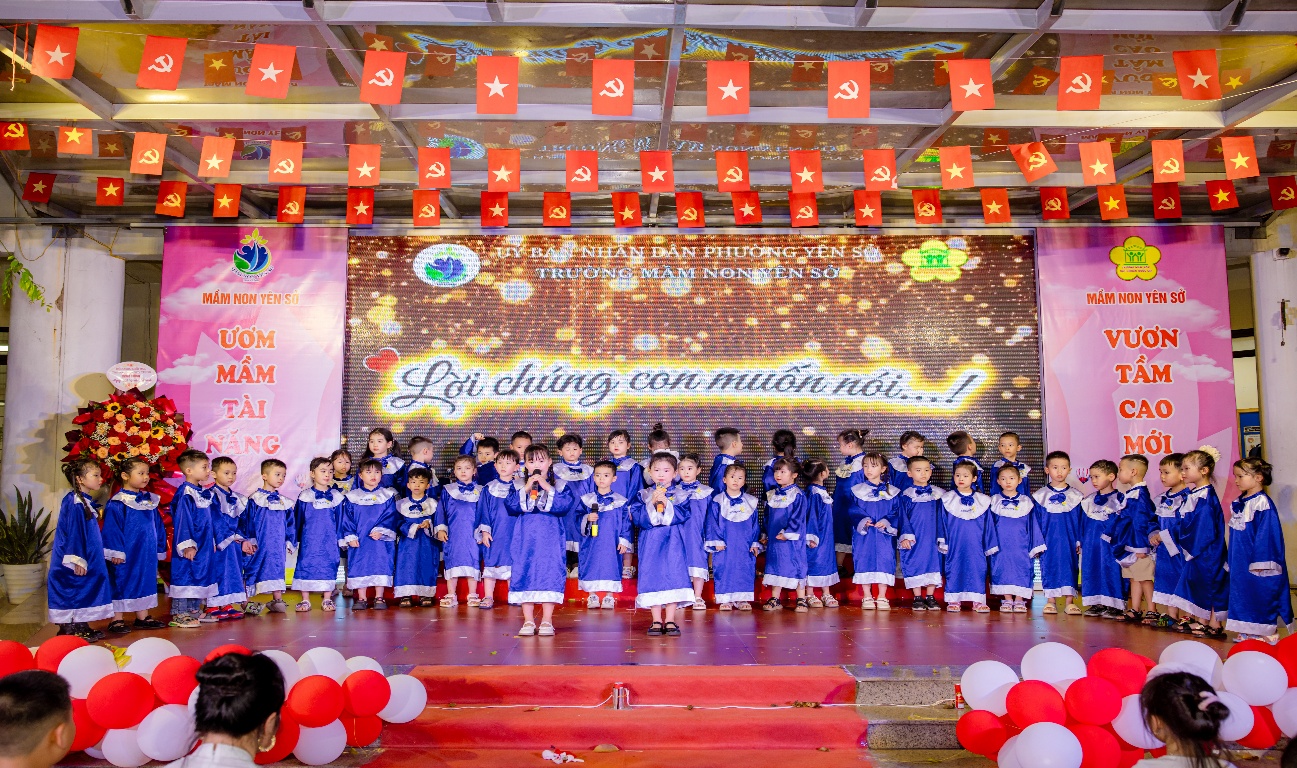 Sự kiện tháng 5 của trường Mầm non Yên Sở “Lễ trưởng thành và trao giấy chứng nhận tốt nghiệp cho các con học sinh niên khoá 2023-2026”.- Ảnh 6.