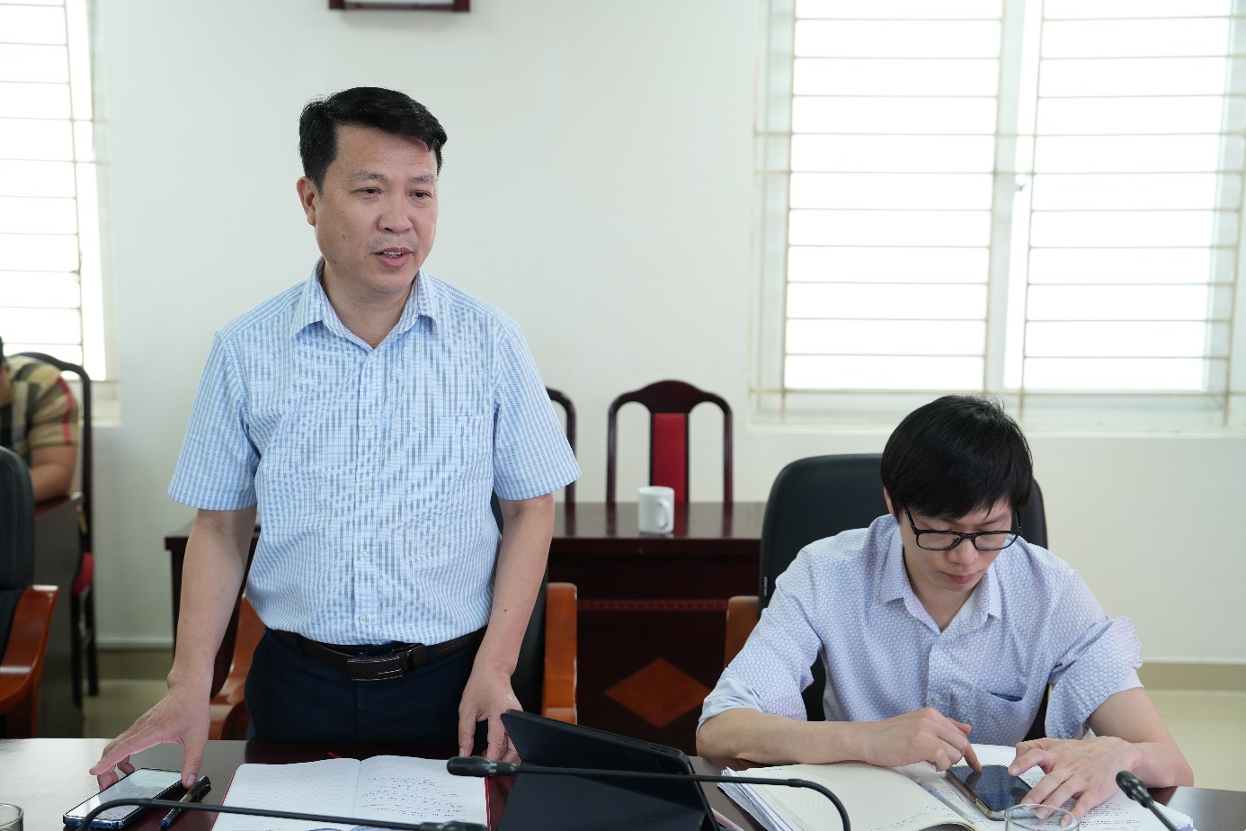 Thường trực HĐND xã Thuận An giao ban công tác tháng 5/2026- Ảnh 4.