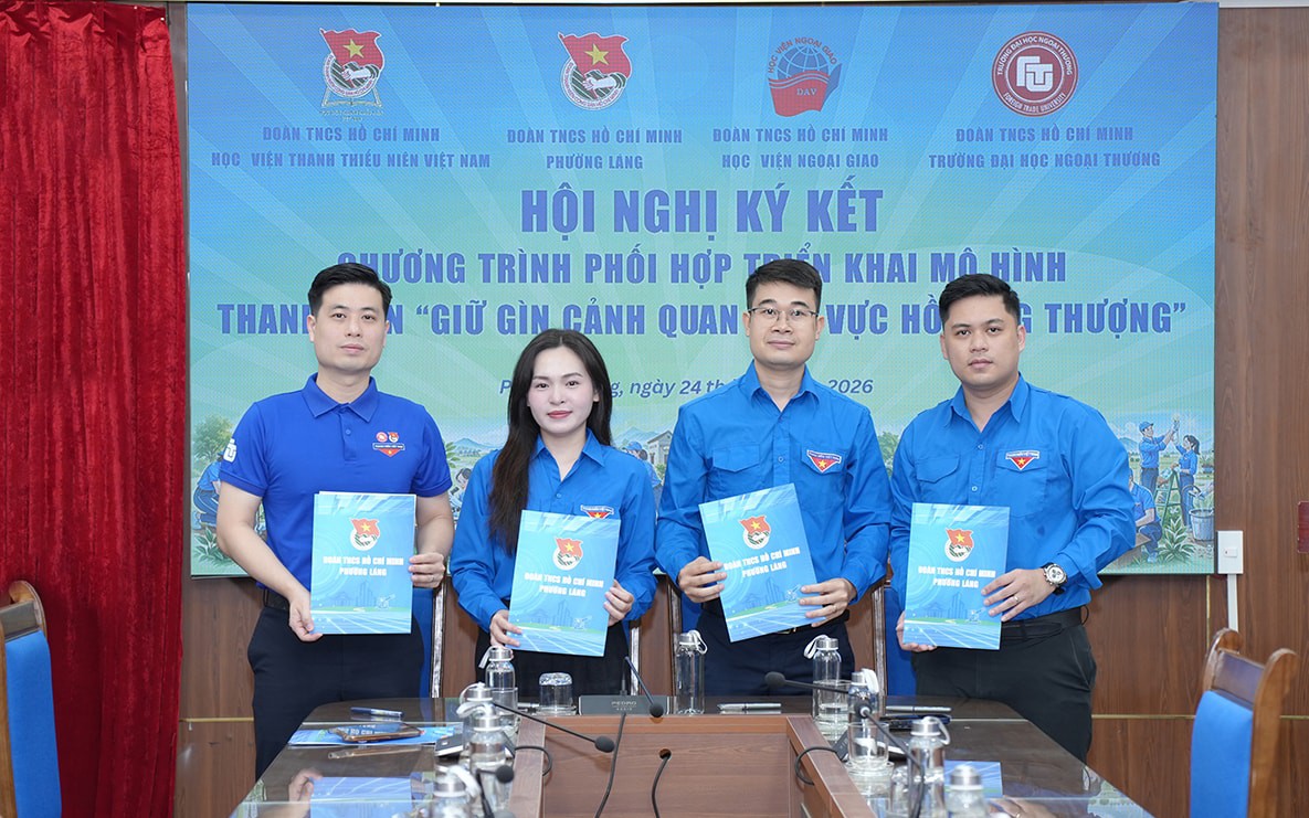 Tuổi trẻ phường Láng chung tay bảo vệ môi trường: Chuyển hóa quyết tâm thành hành động thực tiễn