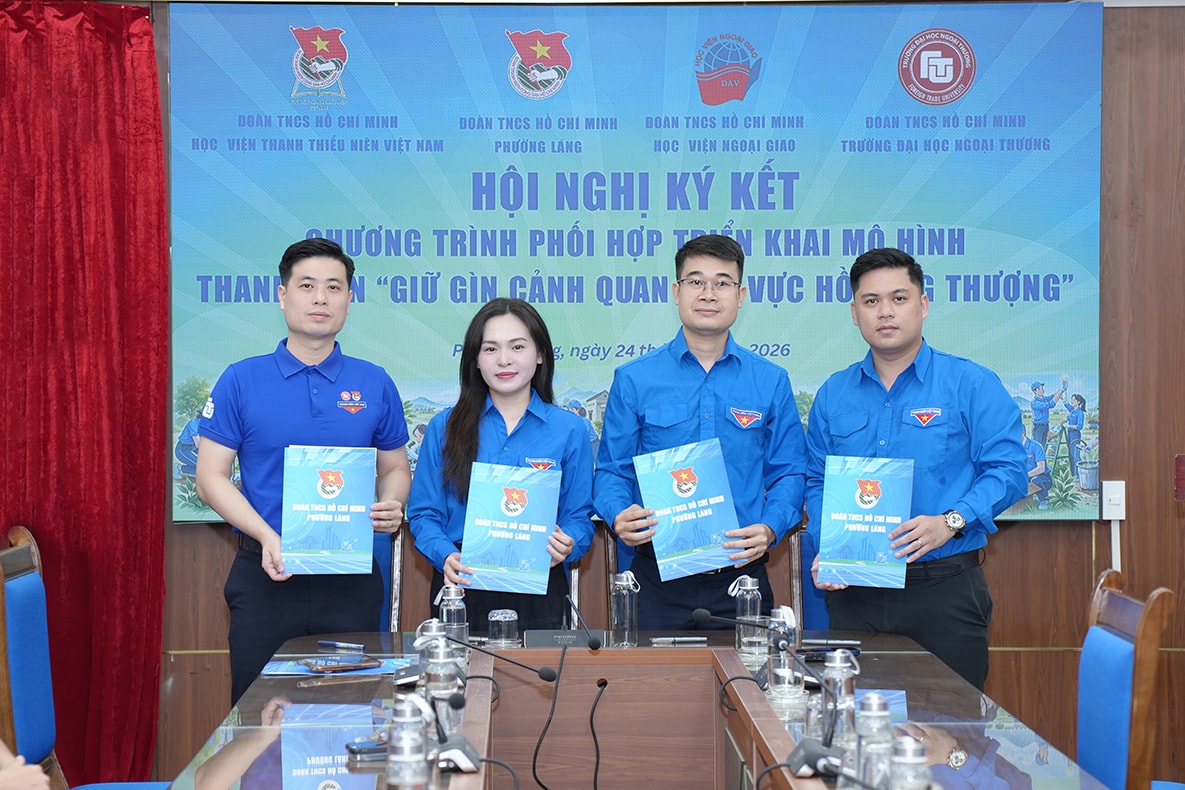 Tuổi trẻ phường Láng chung tay bảo vệ môi trường: Chuyển hóa quyết tâm thành hành động thực tiễn- Ảnh 1.