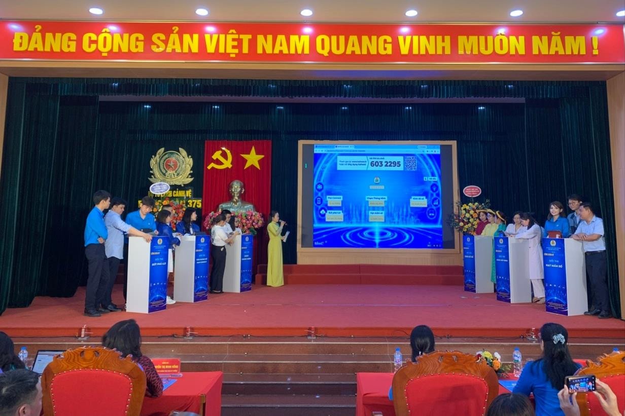 Phường Ba Đình tổ chức hội thi sáng tạo số trong công đoàn cơ sở- Ảnh 1.